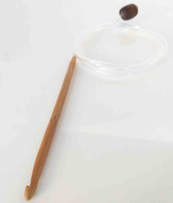 Angel Çanta Aksesuar 6.5 Numara Misinalı Bambu Tığ - 1