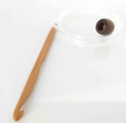 Angel Çanta Aksesuar 7 Numara Misinalı Bambu Tığ - Angel Çanta Aksesuar