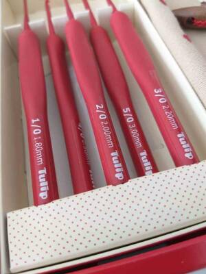 Angel Çanta Aksesuar Tulip Etimo Red Tığ Seti - 2