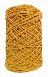 Angel Çanta Aksesuar Tok Pamuk Makrome Hardal No:8 - Angel Çanta Aksesuar