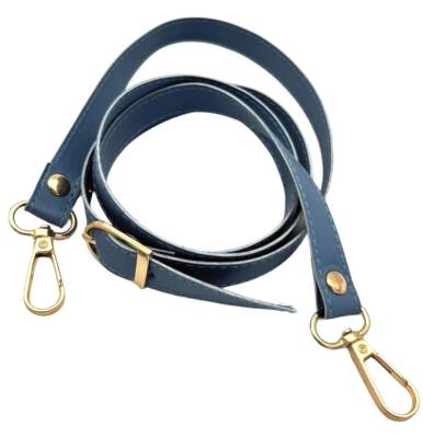 Angel Çanta Aksesuar 120x1.5 cm Tokalı Çanta Sapı Slim Model Renk Seçenekli Light Gold Metalli 2 - 6