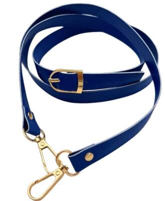 Angel Çanta Aksesuar 120x1.5 cm Tokalı Çanta Sapı Slim Model Renk Seçenekli Light Gold Metalli 2 - 7