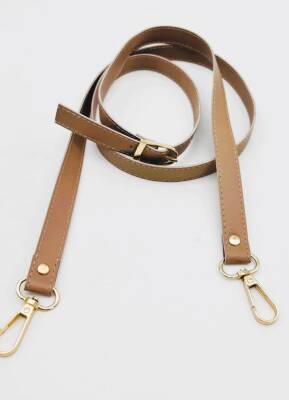 Angel Çanta Aksesuar 120x1.5 cm Tokalı Çanta Sapı Slim Model Renk Seçenekli Light Gold Metalli 2 - 9