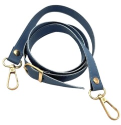 Angel Çanta Aksesuar 120x1.5 cm Tokalı Çanta Sapı Slim Model Renk Seçenekli Light Gold Metalli 2 - 6