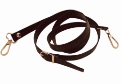 Angel Çanta Aksesuar 120x1.5 cm Tokalı Çanta Sapı Slim Model Renk Seçenekli Light Gold Metalli - 8