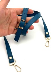 Angel Çanta Aksesuar 120x1.5 cm Tokalı Çanta Sapı Slim Model Renk Seçenekli Light Gold Metalli - 9