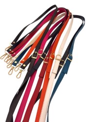 Angel Çanta Aksesuar 120x1.5 cm Tokalı Çanta Sapı Slim Model Renk Seçenekli Light Gold Metalli - Angel Çanta Aksesuar