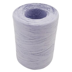 Angel Çanta Aksesuar 100 gr İthal Bambu Natural Soft Rafya Lila Renk No:D25 - 2