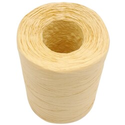 Angel Çanta Aksesuar 100 gr İthal Bambu Natural Soft Rafya No:D67(Nas Rafya) - 2
