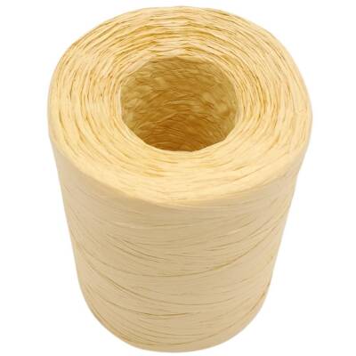 Angel Çanta Aksesuar 100 gr İthal Bambu Natural Soft Rafya No:D67(Nas Rafya) - 2