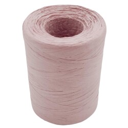 Angel Çanta Aksesuar 100 gr İthal Bambu Natural Soft Rafya Pudra Renk No:D89(Nas Rafya) - 2