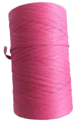 Angel Çanta Aksesuar Fuşya Renk Rafya İp - 1