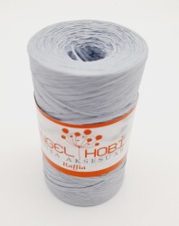 Angel Çanta Aksesuar Gri Renk Angel Rafya İp (Eva Yarn) - 2