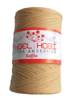 Angel Çanta Aksesuar Hasır Renk Angel Rafya İp No:2 (Eva Yarn) - 1
