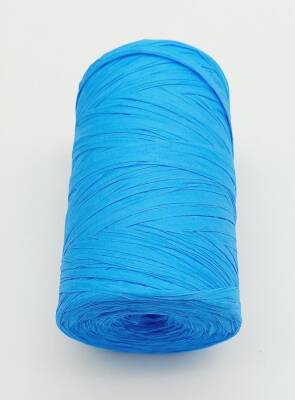 Angel Çanta Aksesuar Mavi Renk Rafya İp (Eva Yarn) - 1