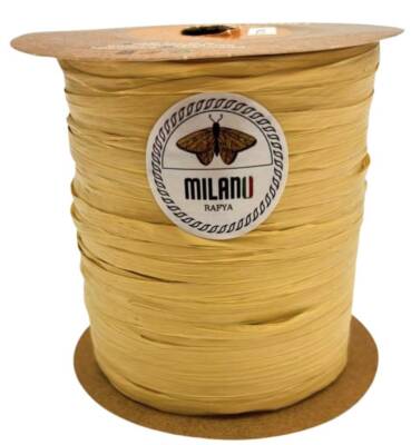 Angel Çanta Aksesuar Milano Rafya 100 gr (no:02) (Saman Renk) - 1