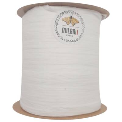 Angel Çanta Aksesuar Milano Rafya Beyaz Renk 100 gr - 3