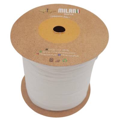 Angel Çanta Aksesuar Milano Rafya Beyaz Renk 100 gr - 1