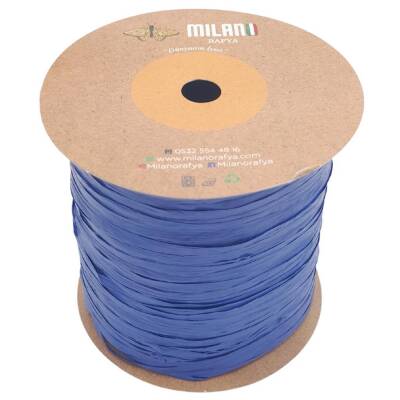 Angel Çanta Aksesuar Milano Rafya Bodrum Mavi Renk 100 gr - 1