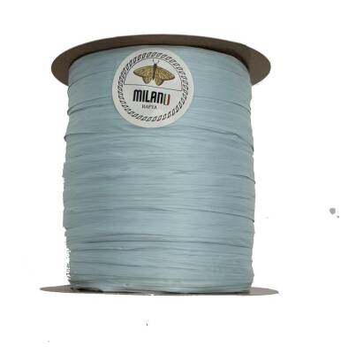 Angel Çanta Aksesuar Milano Rafya Buz Mavi Renk 100 gr (NO:31) - 1