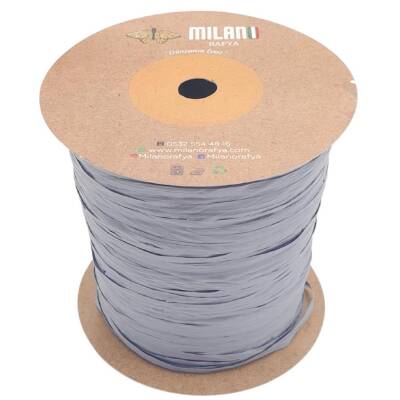 Angel Çanta Aksesuar Milano Rafya Denim Mavi Renk 100 gr - 1