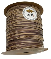 Angel Çanta Aksesuar Milano Rafya Ebruli Kahve Tonlu Renk 100 gr (D-13) - Angel Çanta Aksesuar