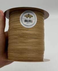 Angel Çanta Aksesuar Milano Rafya Koyu Hasır Renk 100 gr (NO:24) - Angel Çanta Aksesuar