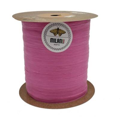 Angel Çanta Aksesuar Milano Rafya Koyu Pembe Renk 100 gr (NO:32) - 1