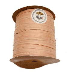 Angel Çanta Aksesuar Milano Rafya Koyu Pudra Renk 100 gr (NO:26) - Angel Çanta Aksesuar