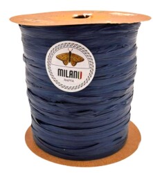 Angel Çanta Aksesuar Milano Rafya Lacivert Renk 100 gr (no:17) - Angel Çanta Aksesuar