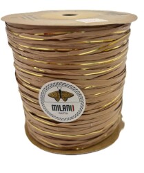 Angel Çanta Aksesuar Milano Rafya S07A Hasır Golden Simli 100 gr - Angel Çanta Aksesuar