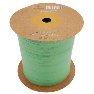 Angel Çanta Aksesuar Milano Rafya Yeşil Renk 100 gr (no:9) - 1