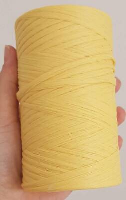 Angel Çanta Aksesuar Sarı Renk Angel Rafya İp No:12 (Eva Yarn) - 1