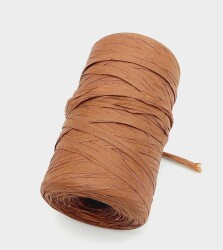 Angel Çanta Aksesuar Taba Renk Rafya İp - Angel Çanta Aksesuar