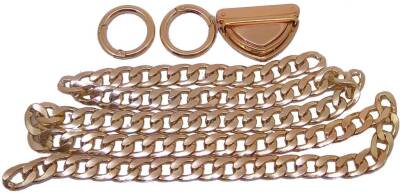 Angel Çanta Aksesuar Light Gold Renk Zincir Set - 1