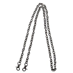 Angel Çanta Aksesuar 100 cm Füme Renk Kancalı Çanta Zinciri No:2 - Angel Çanta Aksesuar