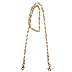 Angel Çanta Aksesuar 100 cm Light Gold Renk Kancalı Çanta Zinciri No:2 - 2