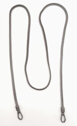 Angel Çanta Aksesuar 125 cm Füme Renk Kancalı Çanta Zinciri - 3