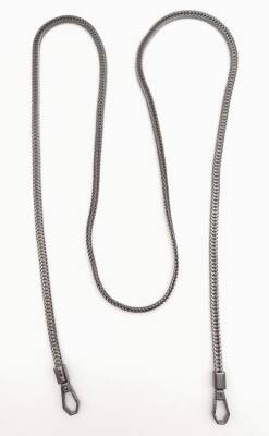 Angel Çanta Aksesuar 125 cm Füme Renk Kancalı Çanta Zinciri - 3