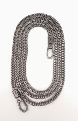 Angel Çanta Aksesuar 125 cm Füme Renk Kancalı Çanta Zinciri - 2