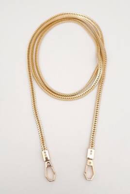 Angel Çanta Aksesuar 125 cm Light Gold Renk Kancalı Çanta Zinciri - 1