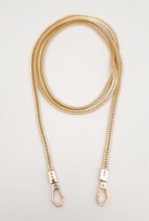 Angel Çanta Aksesuar 125 cm Light Gold Renk Kancalı Çanta Zinciri - Angel Çanta Aksesuar