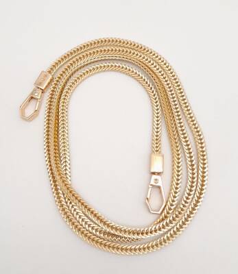 Angel Çanta Aksesuar 125 cm Light Gold Renk Kancalı Çanta Zinciri - 2