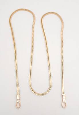 Angel Çanta Aksesuar 125 cm Light Gold Renk Kancalı Çanta Zinciri - 3