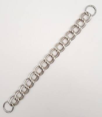 Angel Çanta Aksesuar 38 cm Çift Halkalı Gümüş Renk Zincir - 2