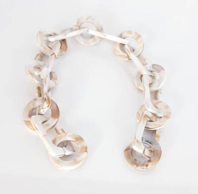 Angel Çanta Aksesuar 40 Cm Akrilik Zincir Taba Tonlu - 1