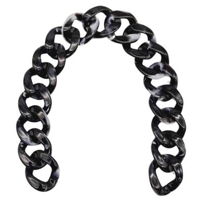 Angel Çanta Aksesuar 41 cm Akrilik Zincir Füme Siyah Renk - 1