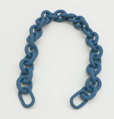 Angel Çanta Aksesuar 48 cm İndigo Renk Buzlu (Mat) Zincir - 1