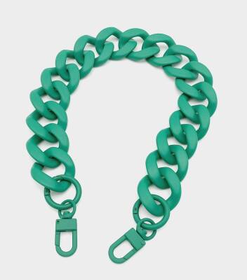 Angel Çanta Aksesuar 50x3.3 cm Yeşil Renk Buzlu (Mat) Zincir - 1