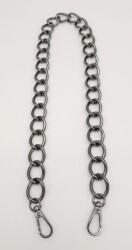 Angel Çanta Aksesuar 60 cm Füme Renk Kancalı Geniş Çanta Zinciri - 2